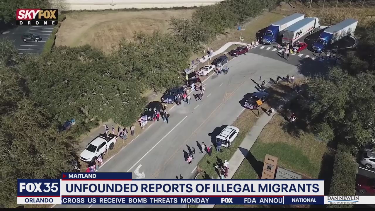Unfounded reports of illegal migrants