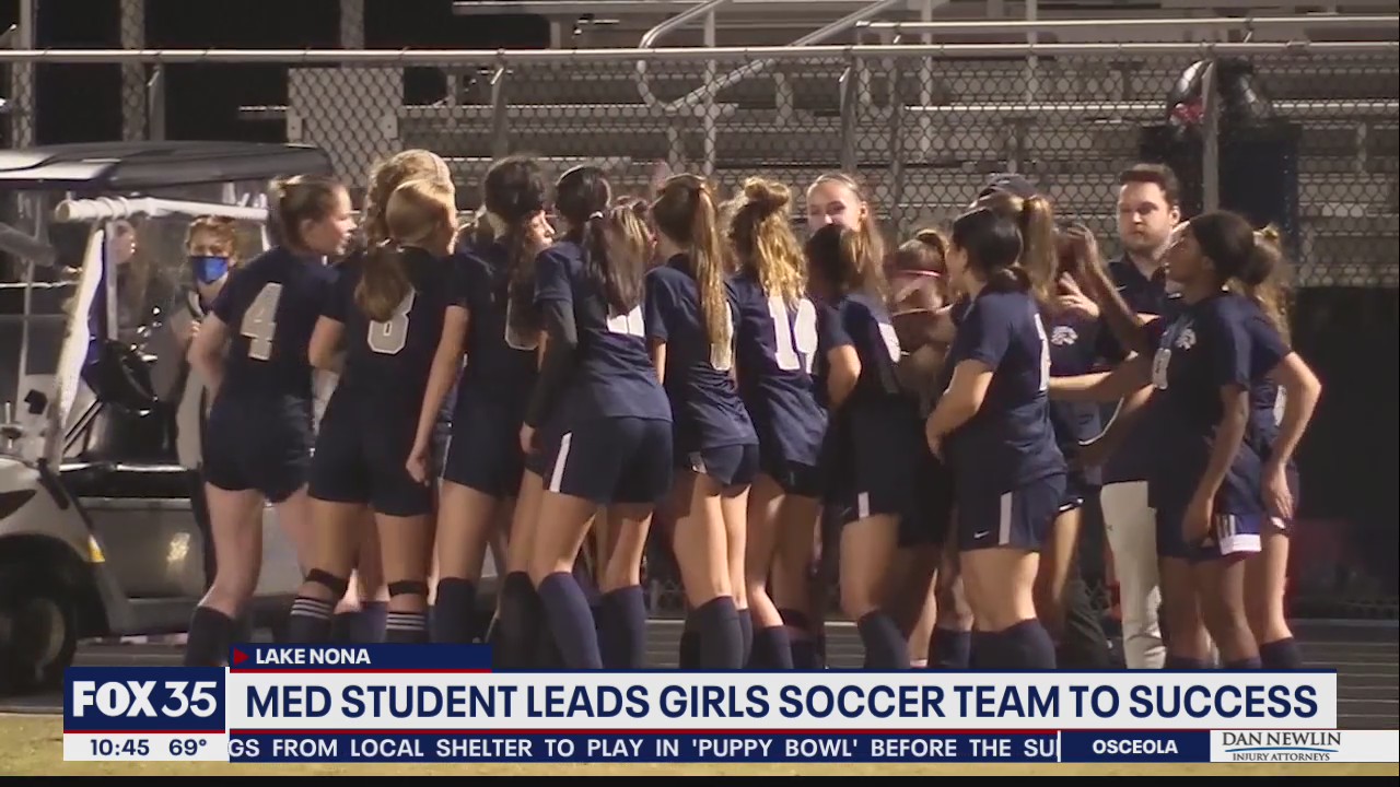 Coach balancing soccer and medical school leads Lake Nona to district title
