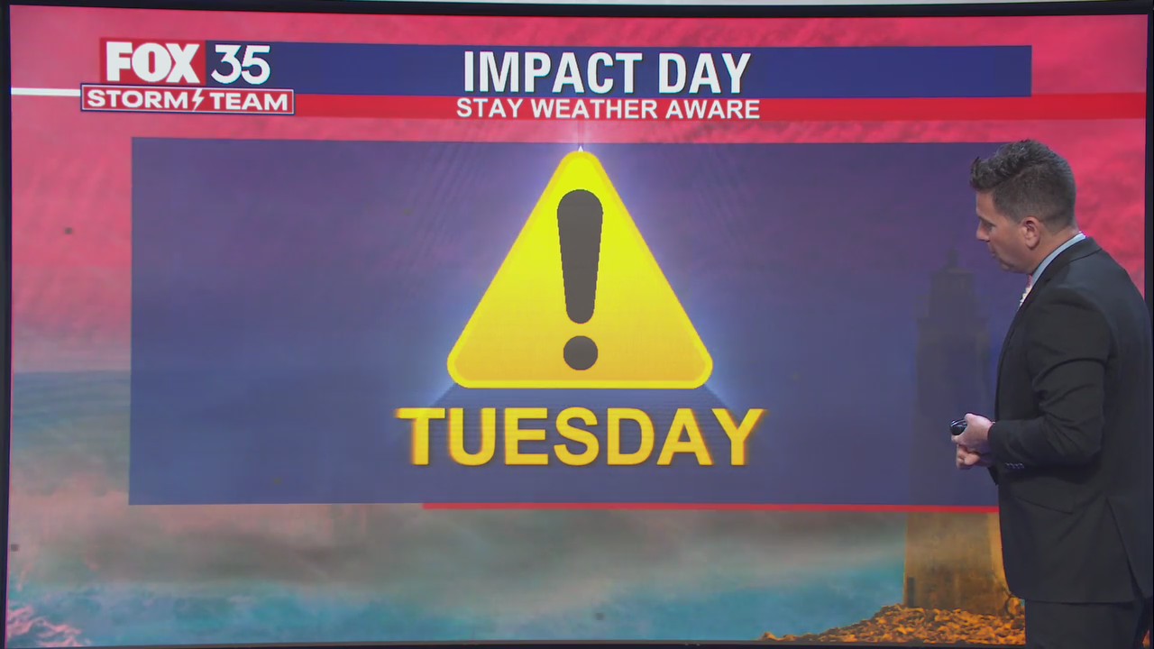 Monday weather forecast
