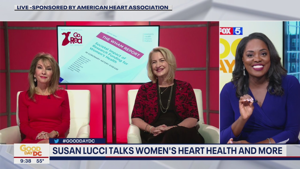 Susan Lucci talks women's heart health and more