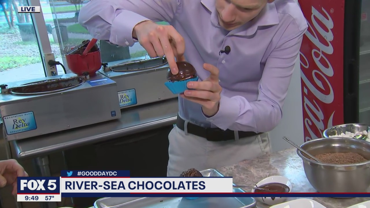FOX 5 Field Trip: Behind the scenes look at making a Chocolate Bomb