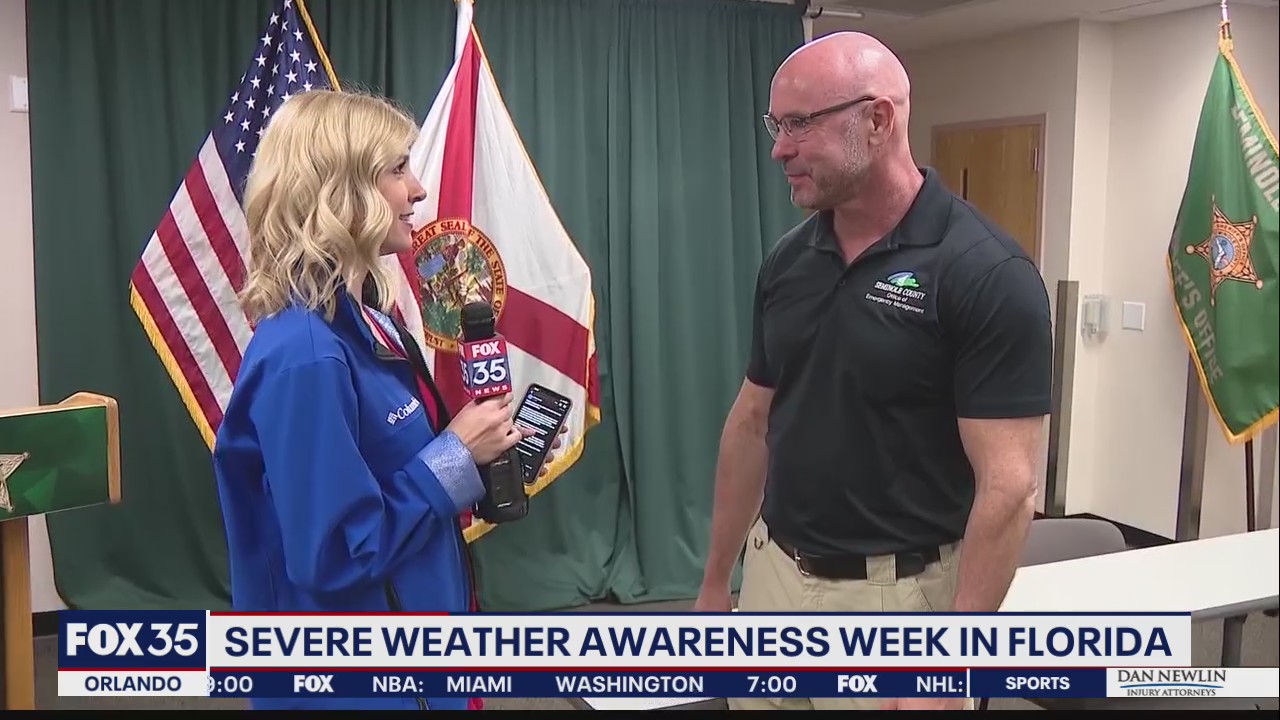 Florida Severe Weather Awareness Week 2022 kicks off on Monday | FOX 35 ...