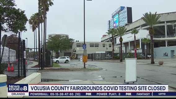 Volusia County Fairgrounds COVID testing site closed