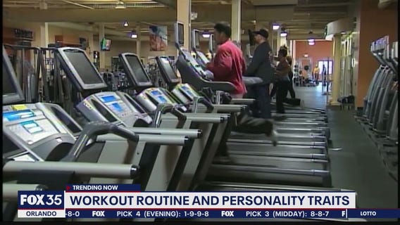 Workout routine and personality traits