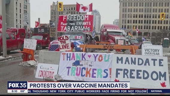 Protests over vaccine mandates