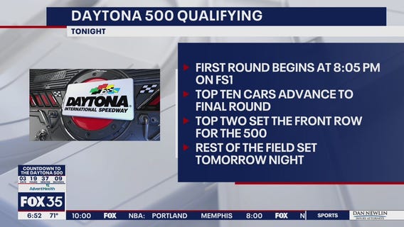 Daytona 500 qualifying races Wednesday night