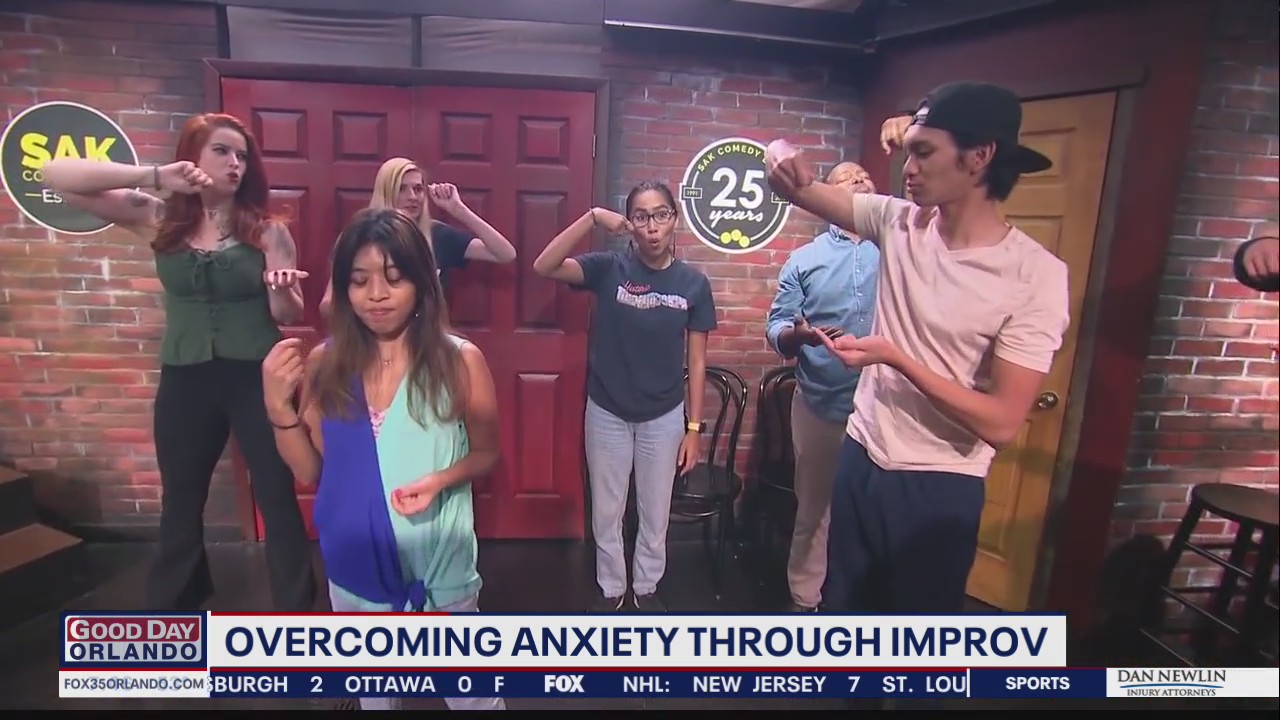 Overcoming anxiety through improv