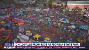 Child falls from ride at Florida State Fair