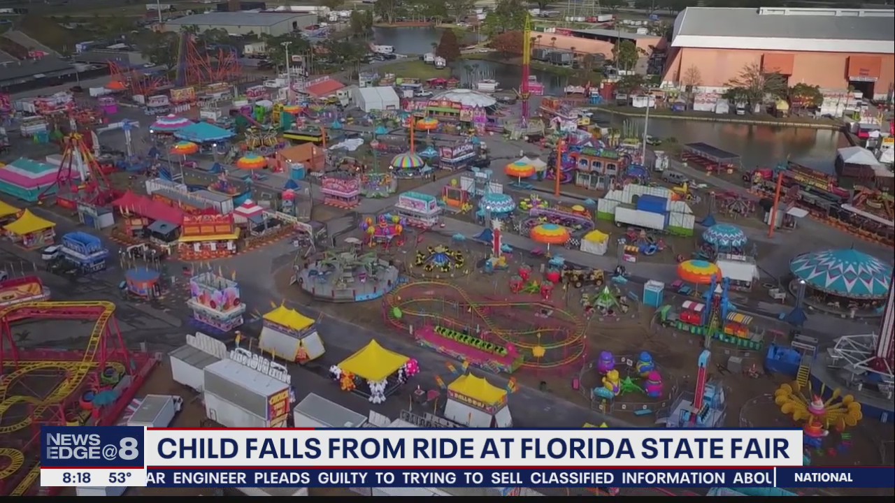 Child falls from ride at Florida State Fair