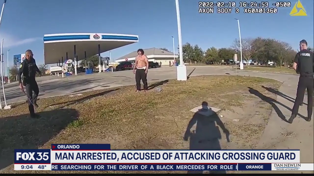 Man arrested, accused of attacking Orlando officer | FOX 35 Orlando