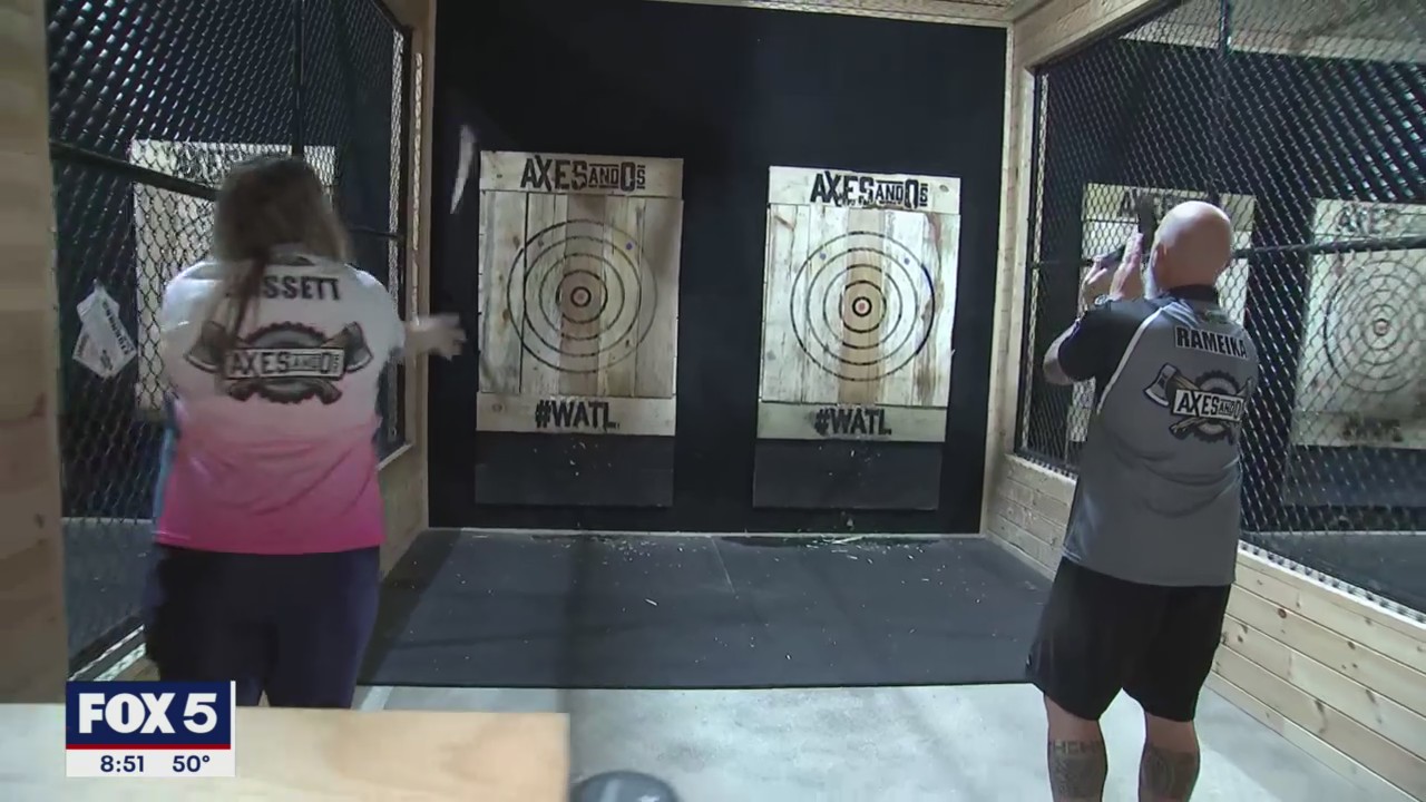 FOX 5 FIELD TRIP: Throwing it down at Axes and O's