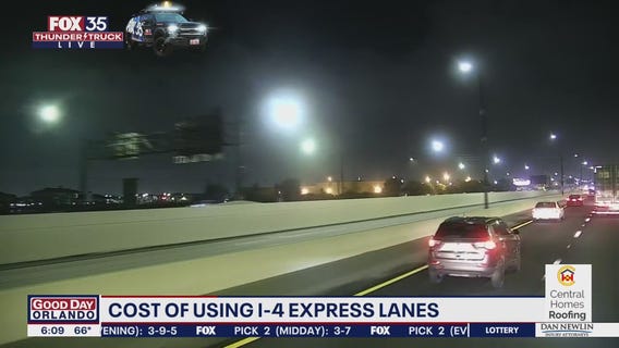 How much will the new I-4 Express lanes cost?