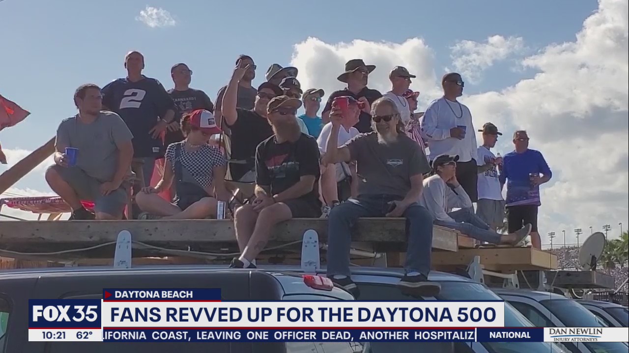 Fans revved up for Daytona 500