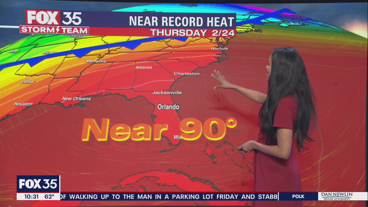 Weather Forecast: Feb.20, 2022