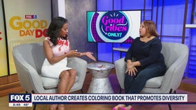 Local author creates coloring book that promotes diversity
