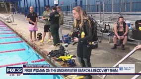 FOX 35 Care Force: First woman on underwater recovery team