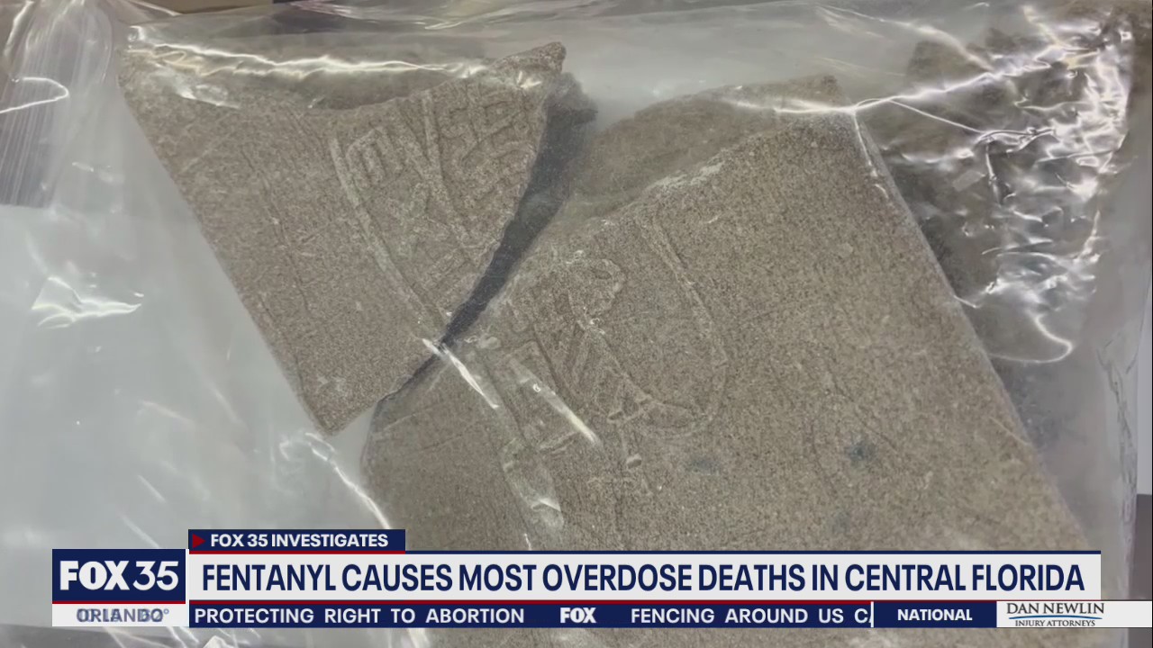 Fentanyl causes most overdose deaths in Central Florida | FOX 35 Orlando