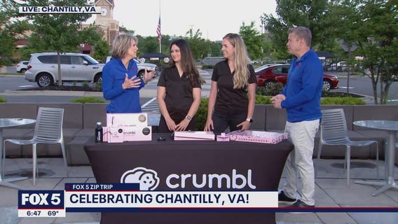 FOX 5 Zip Trip Chantilly: Crumbl Cookies!