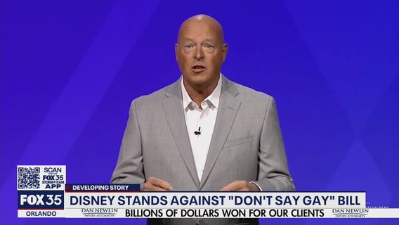 Disney CEO calls Gov. DeSantis, speaks out against 'Don't Say Gay' bill