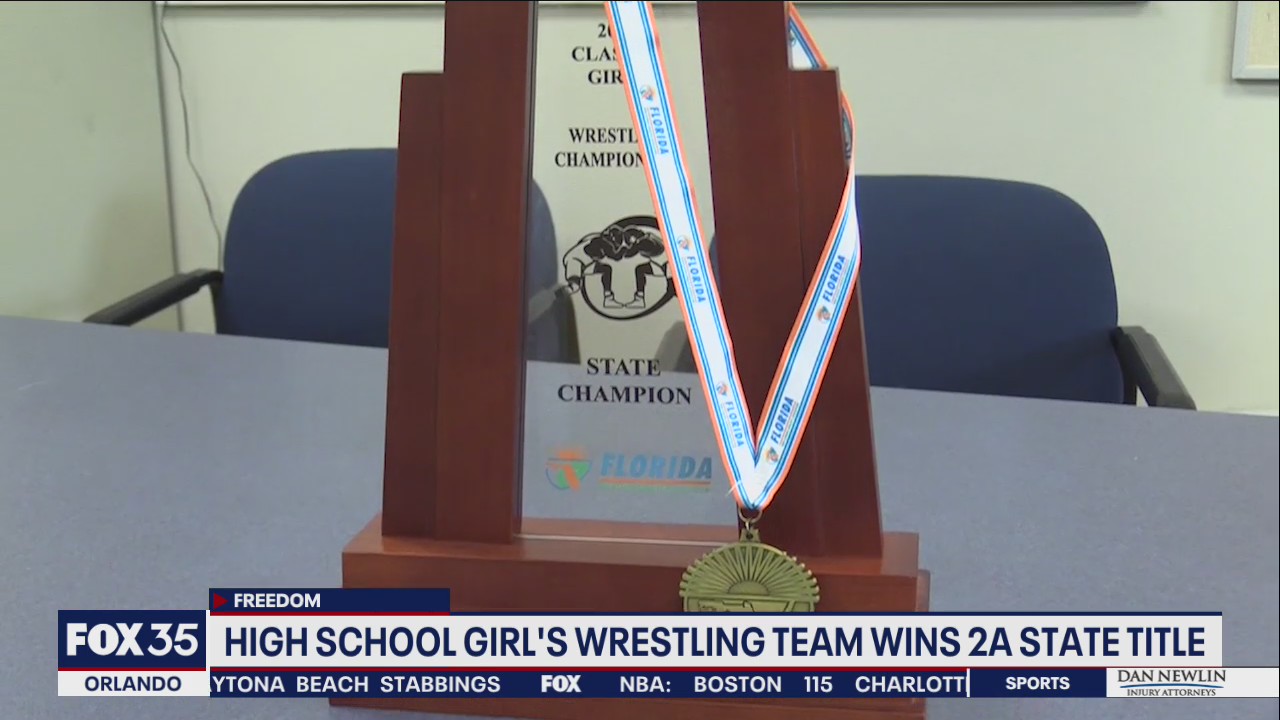 Freedom High School girls win first FHSAA sanctioned wrestling championship