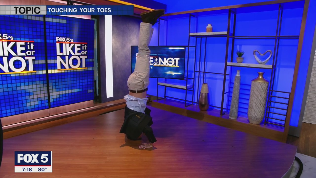 LIKE IT OR NOT: Touching your toes
