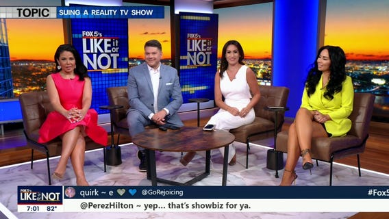 LIKE IT OR NOT: Suing a reality TV show