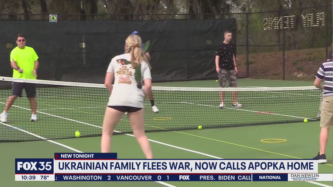 Apopka tennis organization helps Ukrainian brothers adjust to new life