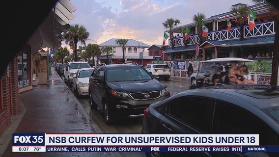 Curfew for unsupervised kids in New Smyrna Beach