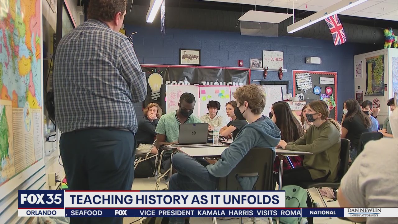 Teaching history as it unfolds