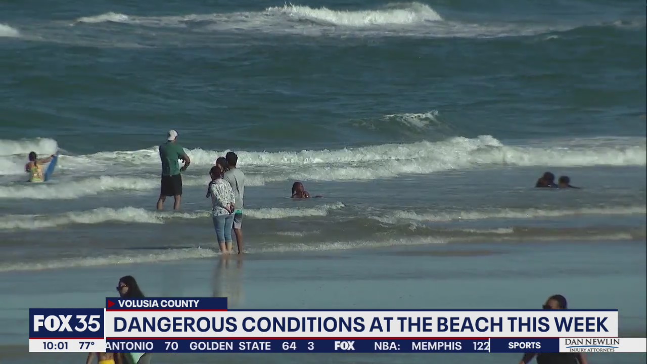 Dangerous conditions at the beach this week | FOX 51 Gainesville
