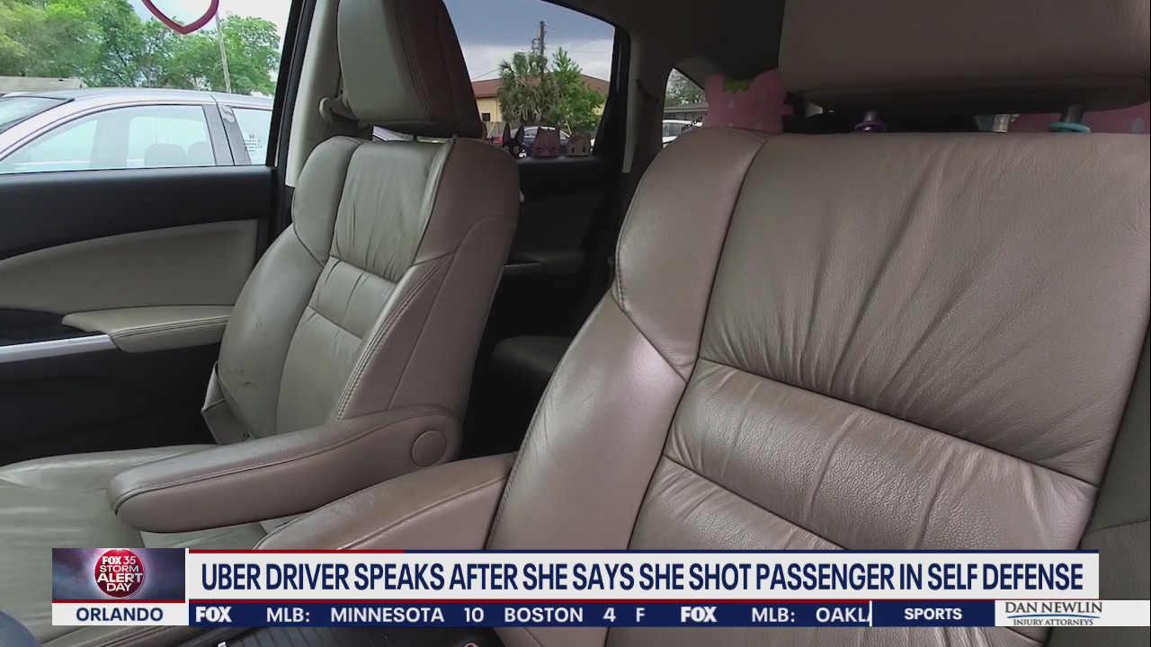 Uber drivers speaks after she says she shot passenger | FOX 35 Orlando