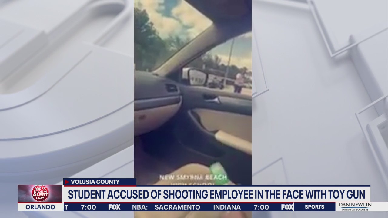 Florida student accused of shooting school adviser with pellet gun ...