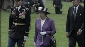 Remembering Queen Elizabeth II - The Queen visits the White House in 1991