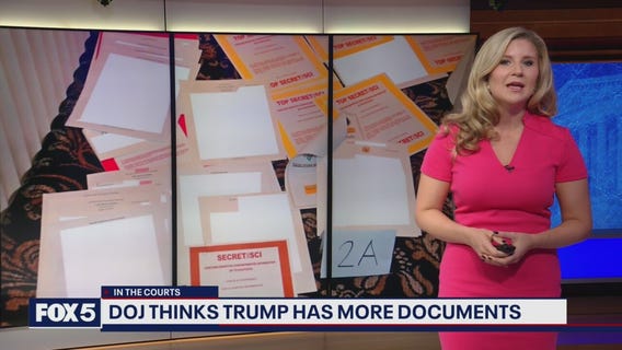 DOJ thinks Trump has more documents