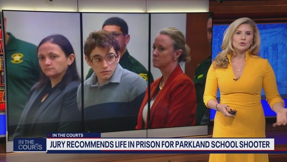 Parkland school shooter Nikolas Cruz gets life in prison over death penalty