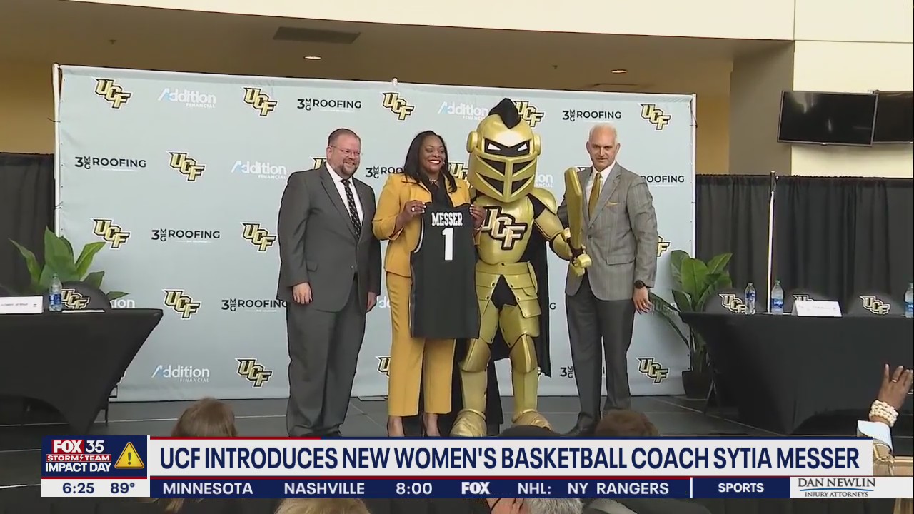 UCF introduces new women's basketball coach