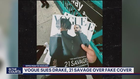 Vogue suing Drake and 21 Savage over fake magazine cover