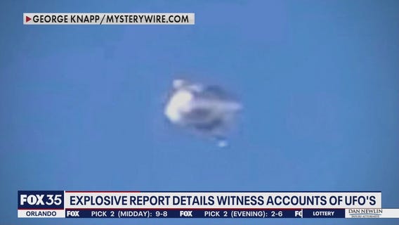 UFO report details explosive witness accounts