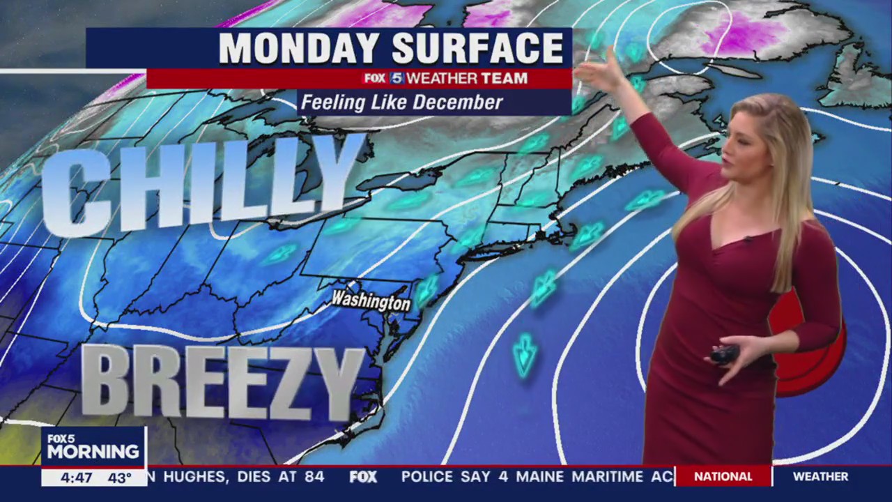 FOX 5 Weather forecast for Monday, December 12