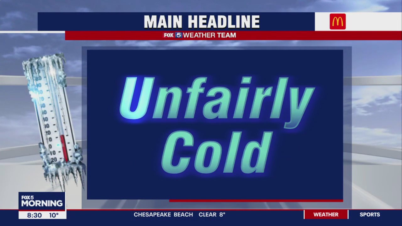 FOX 5 Weather forecast for Saturday, December 24