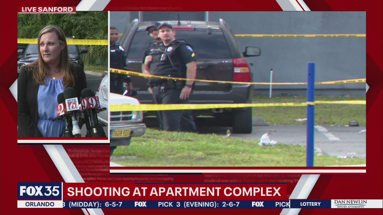 Police: Teen, another person dead in Sanford shooting | FOX 35 Orlando