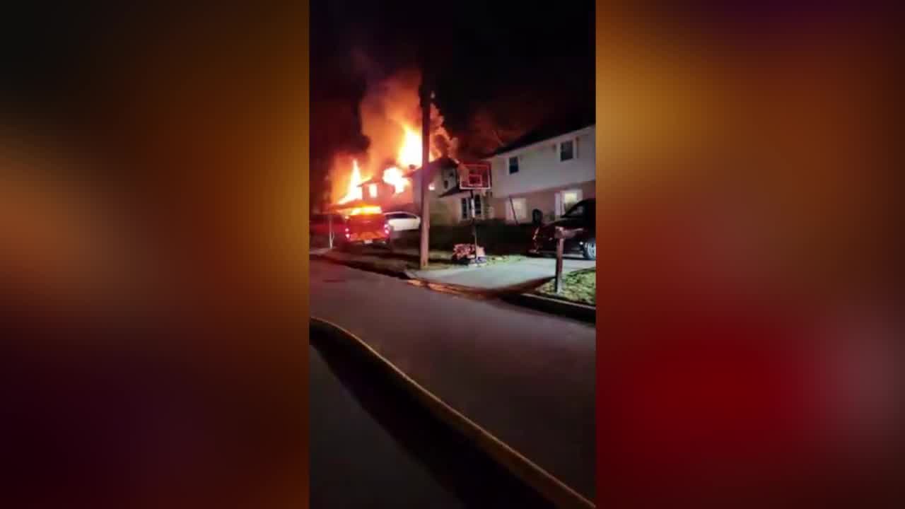 Video shows fire engulfing Prince George's County home | FOX 5 DC