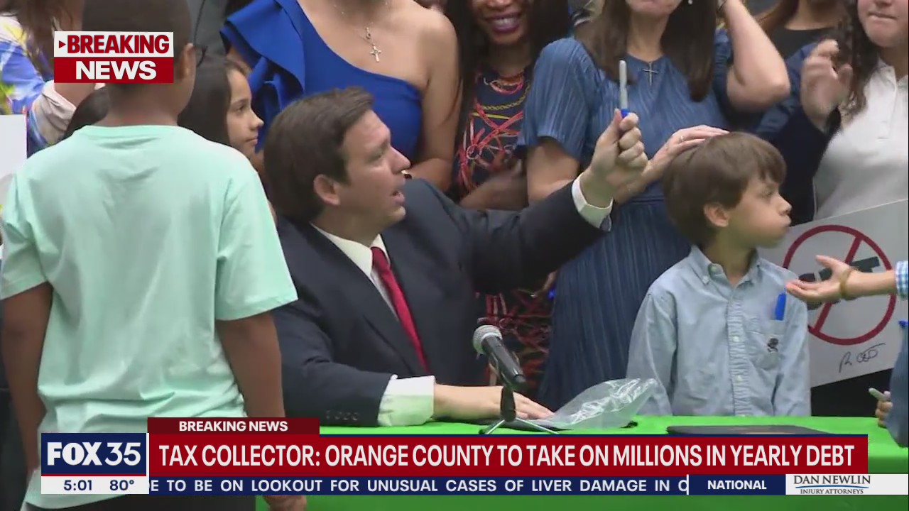 Gov. DeSantis signs bill dissolving Disney's self-governing district
