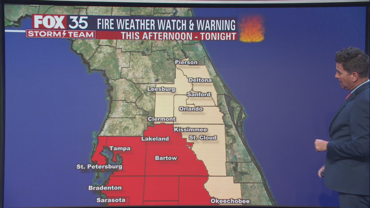 Wildfire risk: Fire weather watches, warnings in effect for parts of Florida