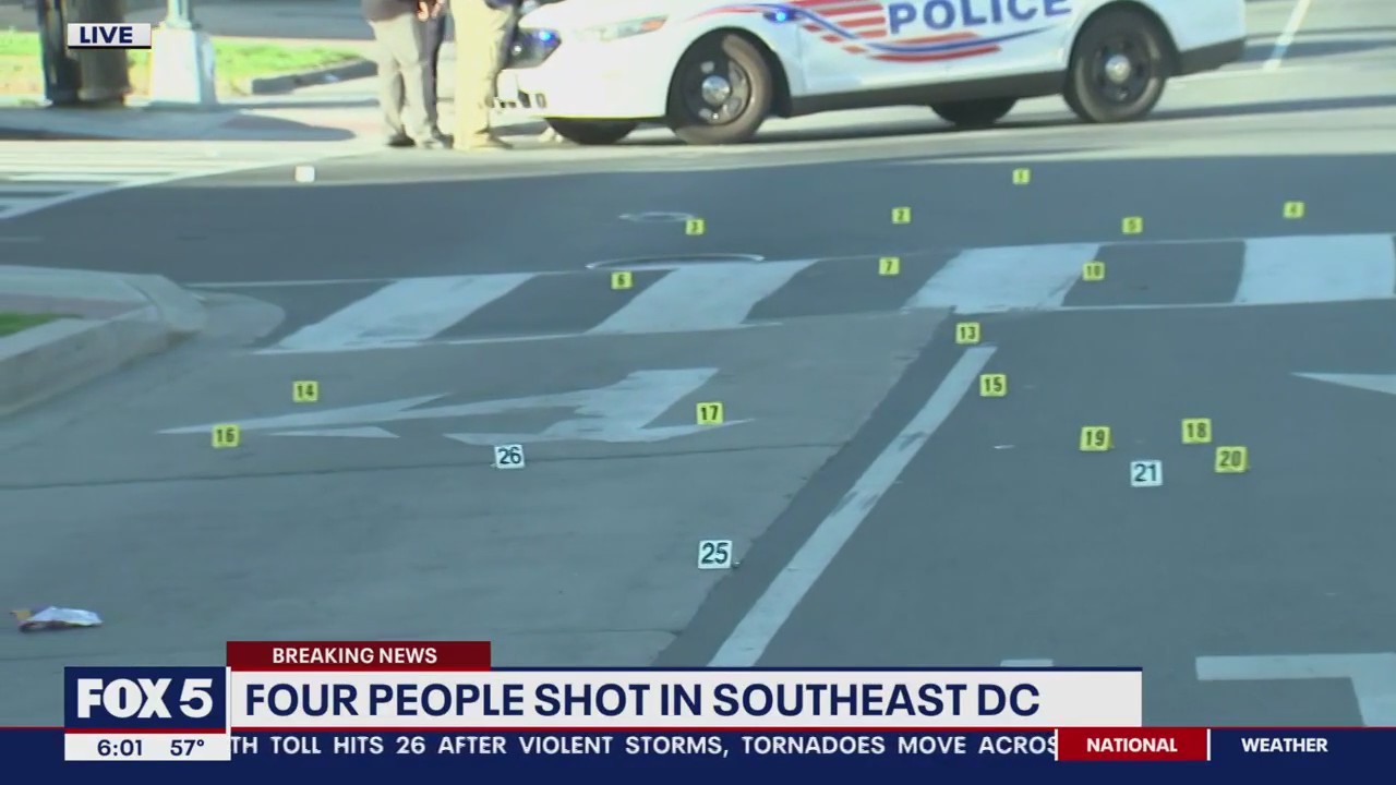 Multiple people shot in Southeast DC | FOX 5 DC