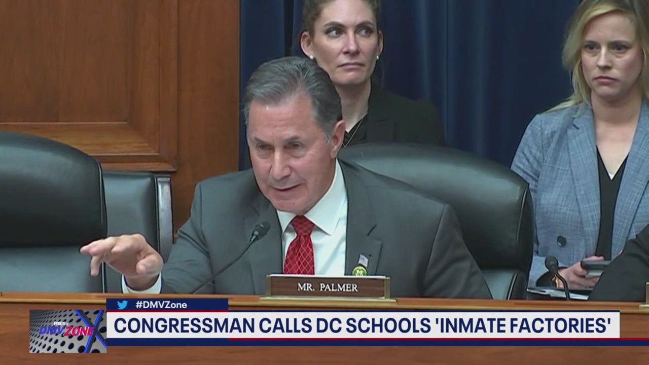 Congressman calls DC schools "inmate factories"