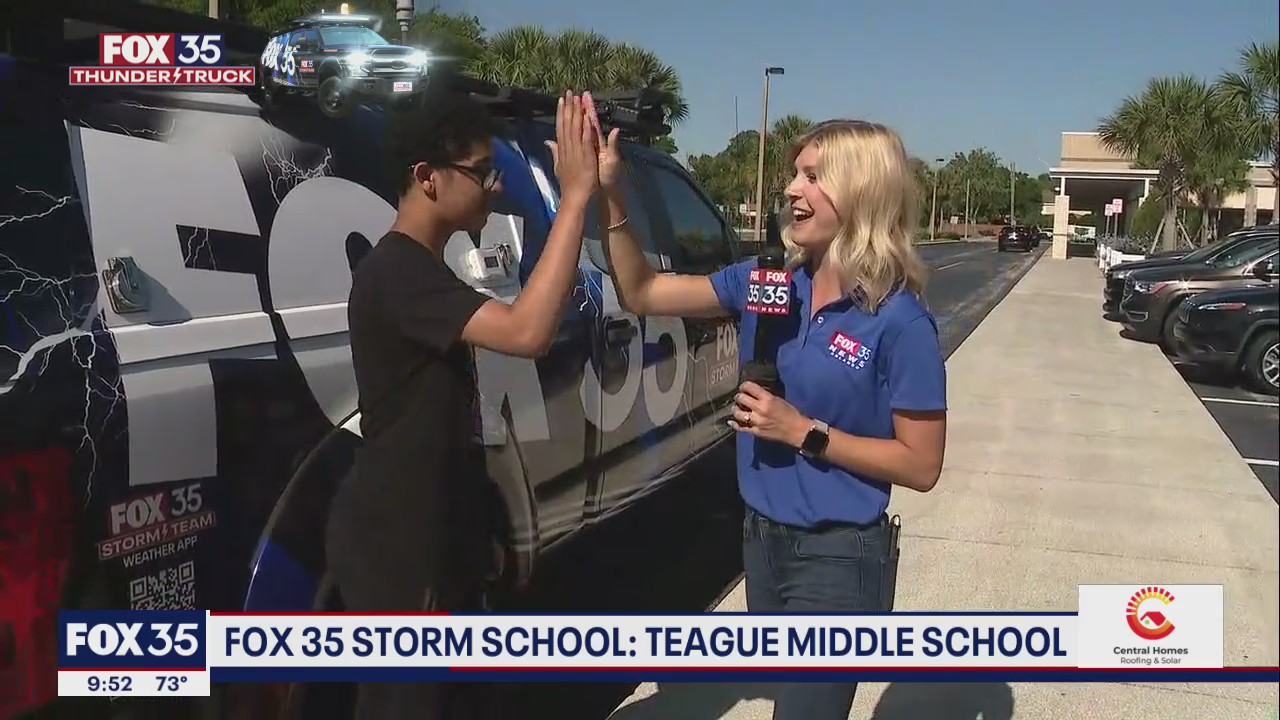 FOX 35 Storm School: Teague Middle School