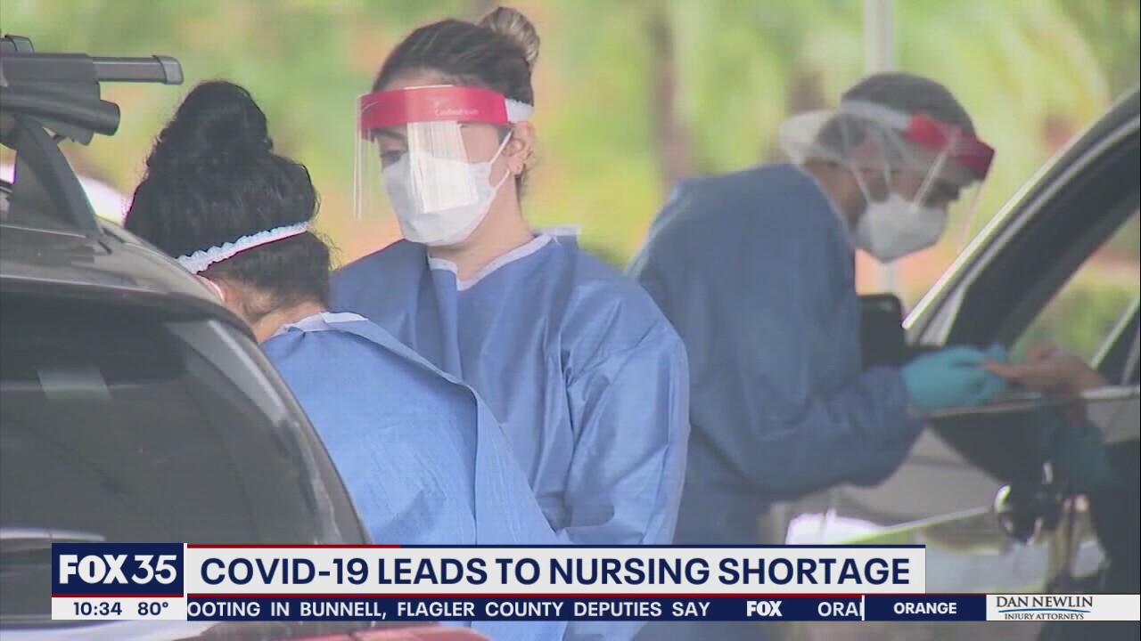COVID-19 leads to nursing shortage