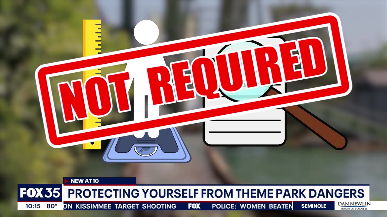 Protecting yourself from theme park dangers