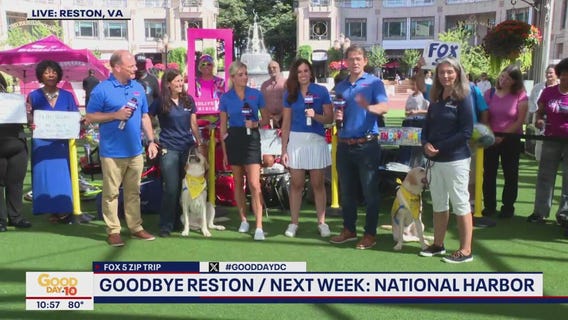 Saying goodbye from Reston!